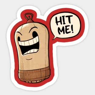 Hit Me! Sticker